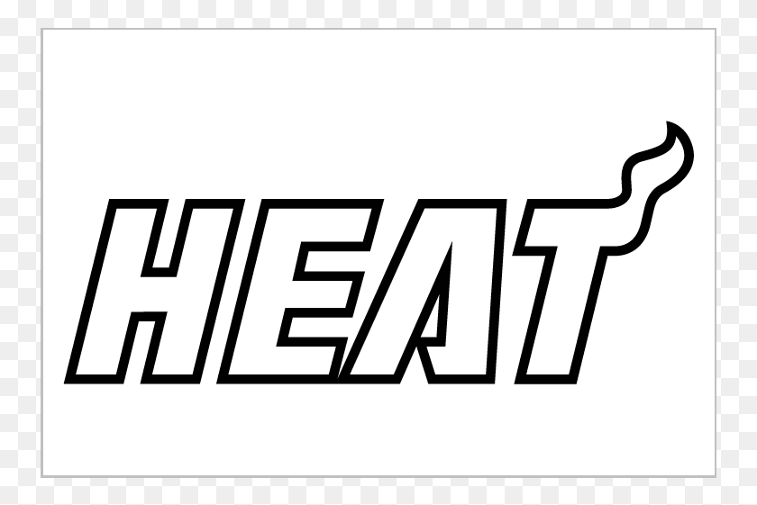 751x501 Miami Heat Logos Iron On Stickers And Peel Off Decals Miami Heat, Text, Word, Label HD PNG Download