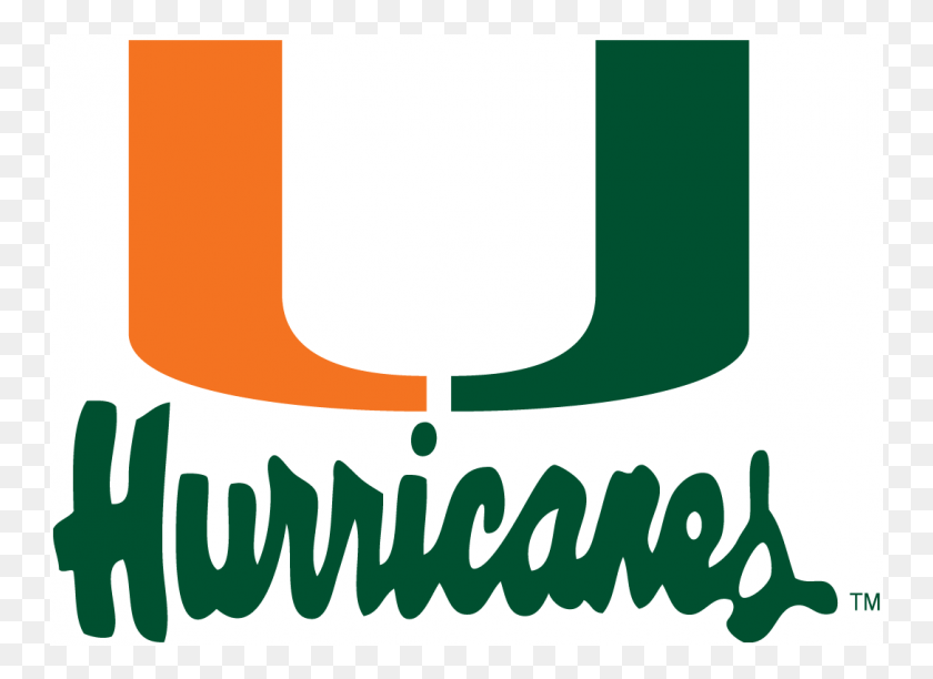 751x552 Miami Hurricanes Iron On Stickers And Peel Off Decals Miami Hurricanes, Word, Text, Logo HD PNG Download