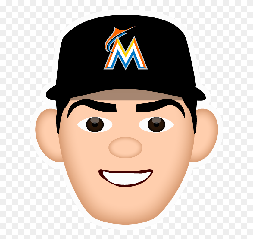644x733 Miami Marlins, Person, Human, Face HD PNG Download