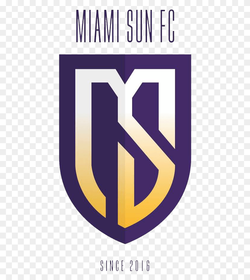 446x879 Miami Sun Fc, Logo, Symbol, Trademark HD PNG Download