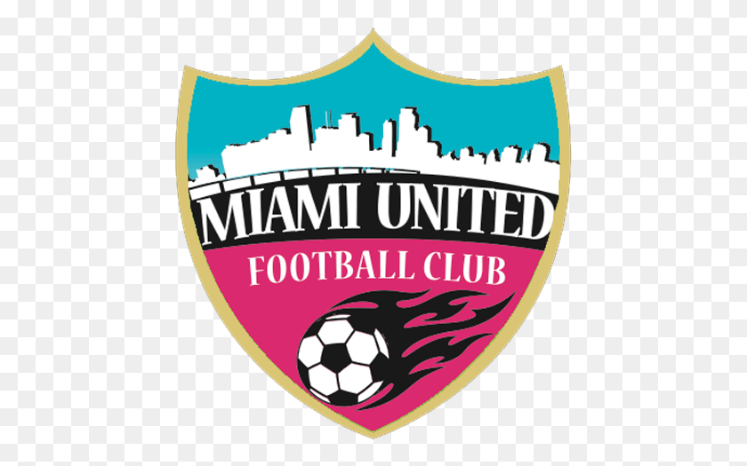 447x465 Miami United Fc Miami United F.c., Logo, Symbol, Trademark HD PNG Download