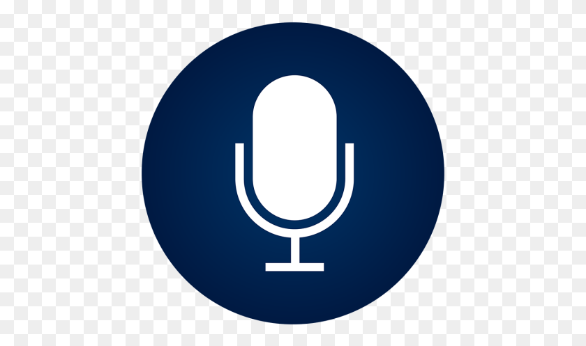 437x437 Mic Icon Eps File, Word, Moon, Outer Space HD PNG Download