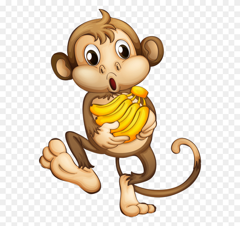 570x733 Mice Clipart Monkey Cartoon Monkey Images, Toy, Animal, Amphibian HD PNG Download
