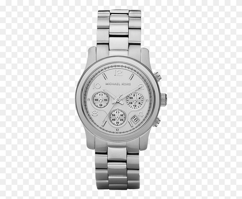 323x629 Descargar Png Michael Kors Runway Burberry Silver Watch Mens, Reloj De Pulsera, Torre Del Reloj, Torre Hd Png