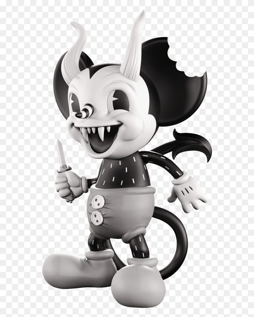 564x989 Michael Murder Mouse By Junk Yard Chicago X Mighty Cartoon, Toy, Figurine, Mascot HD PNG Download