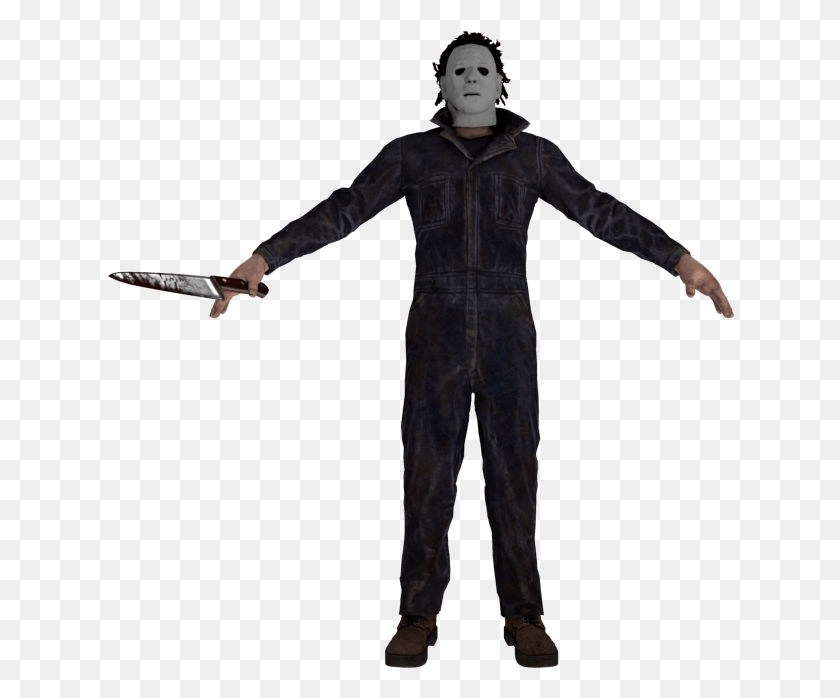 628x638 Michael Myers Dead By Daylight Michael Myers Model, Performer, Person, Human HD PNG Download