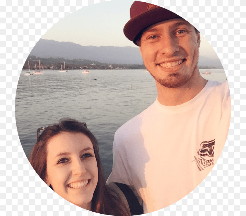 Michael Savannah Banke Vacation, Adult, T-shirt, Smile, Portrait Sticker PNG
