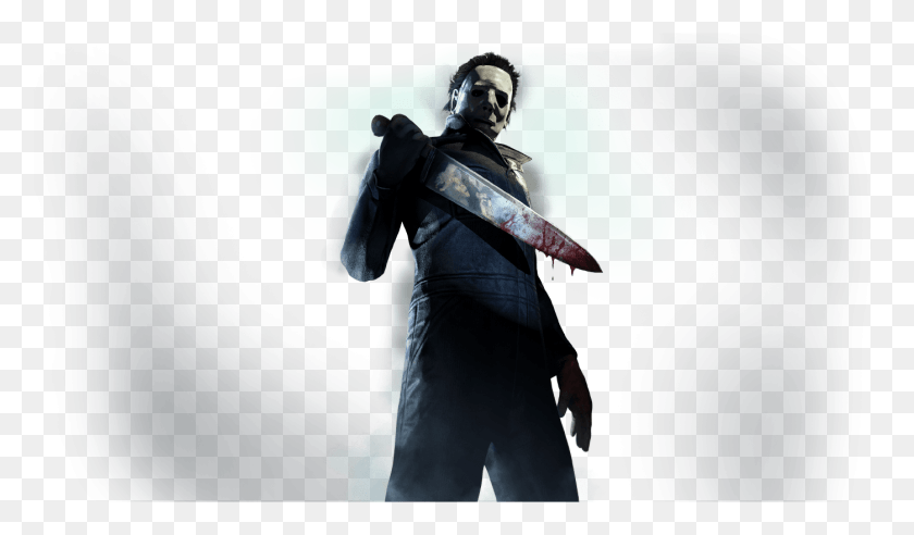1399x775 Michaelmyersmain Dead By Daylight Shape, Person, Human, Blade HD PNG Download
