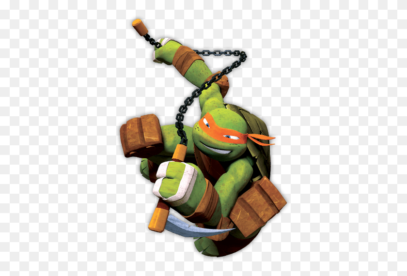 363x510 Michelangelo Teenage Mutant Ninja Turtles 2012 Michelangelo, Toy, Helmet, Clothing HD PNG Download