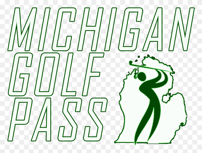 2334x1721 Michigan Golf Pass Illustration, Text, Alphabet, Symbol HD PNG Download