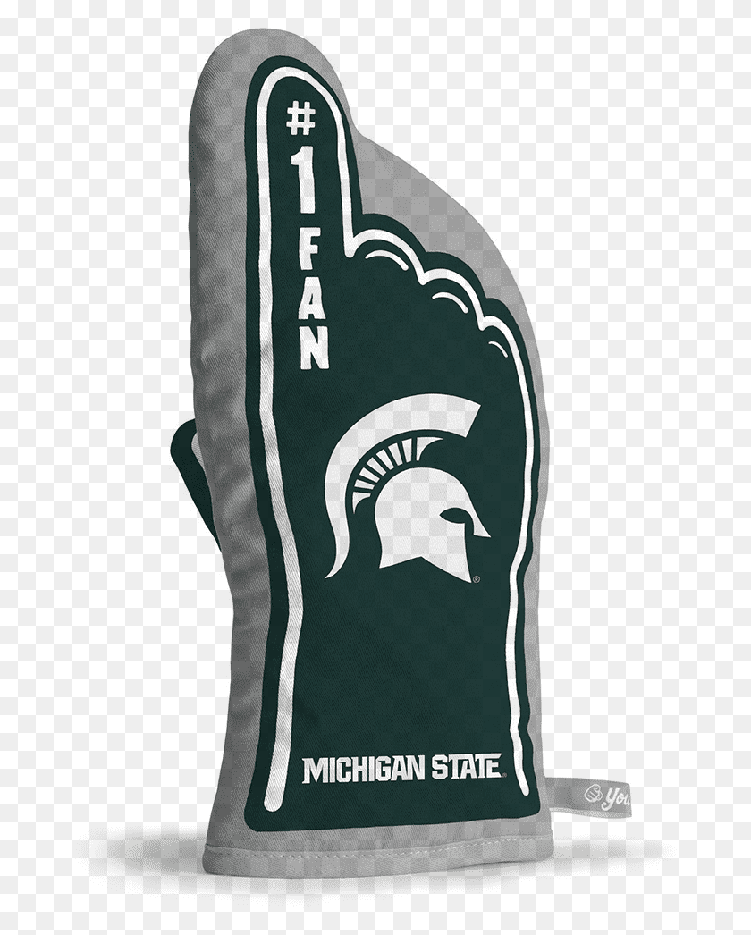 674x986 Michigan State Oven Mitt Oven Glove, Clothing, Apparel, Dress HD PNG Download