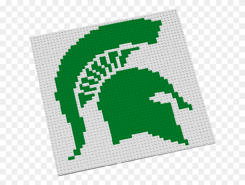 640x576 Michigan State University Spartans Logo Michigan State Iphone X, Rug, Text, Number HD PNG Download