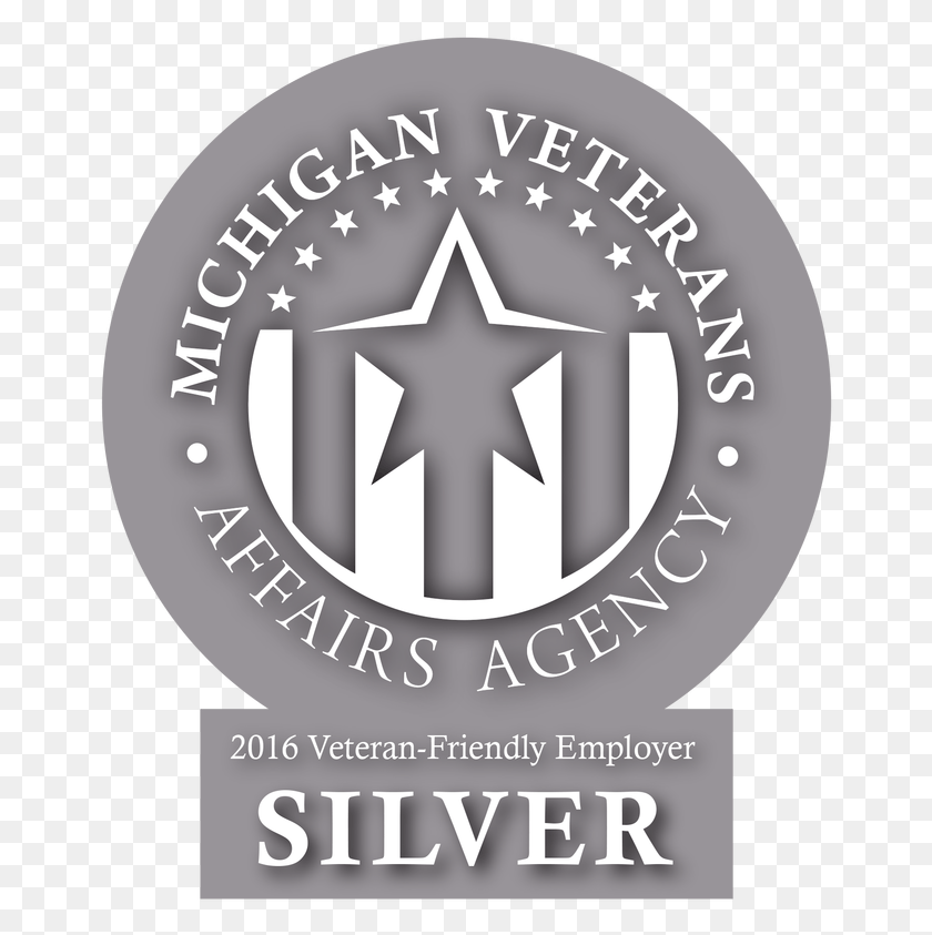 664x783 Michigan Veterans Affairs Agency Emblem, Symbol, Star Symbol, Logo HD PNG Download