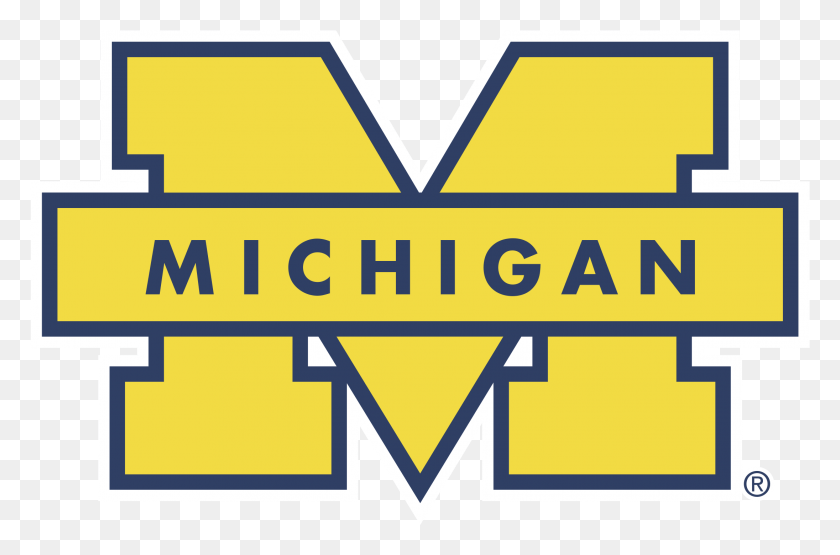 2191x1393 Michigan Wolverines Logo Transparent Orange, Logo, Symbol, Trademark HD PNG Download