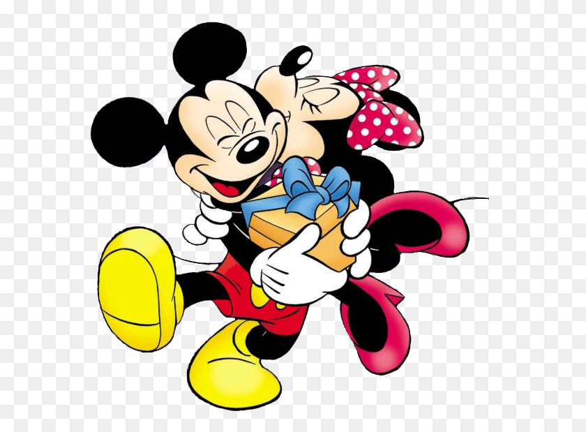 581x559 Mick Minpresenthug Mickey And Minnie Love Minnie Y Mickey Mouse Vector, Graphics, Food HD PNG Download