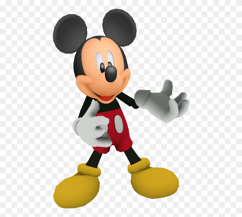 474x692 Mickey 3d Disney Kindom Hearts Mouse Animal Cartoon, Toy, Super Mario, Hand HD PNG Download
