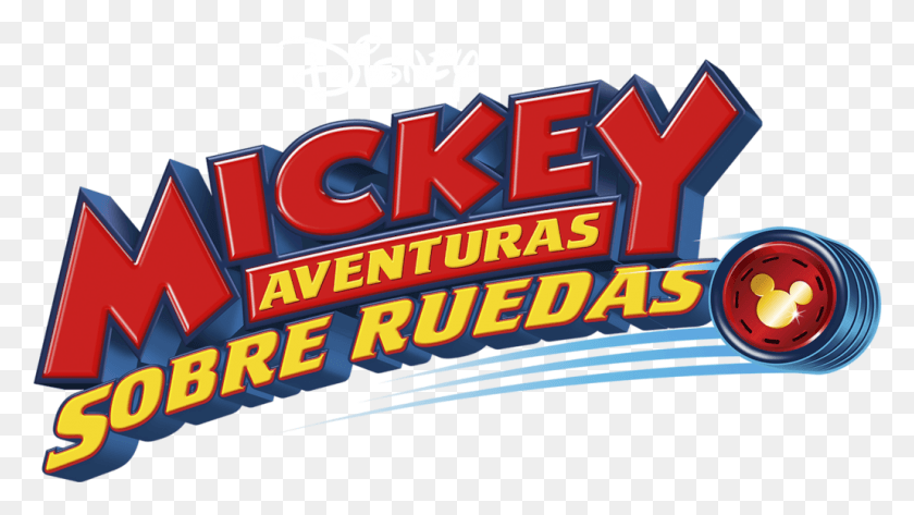 1029x545 Mickey And The Roadster Racers Letra De Mickey Aventuras Sobre Ruedas, Advertisement, Flyer, Poster HD PNG Download