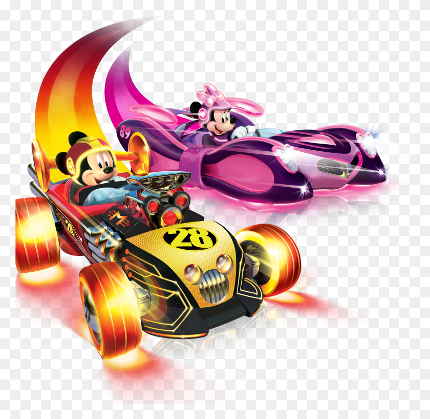4126x4009 Mickey And The Roaster Racers Disney Junior Mickey And The Roadster Racers Supercharged HD PNG Download