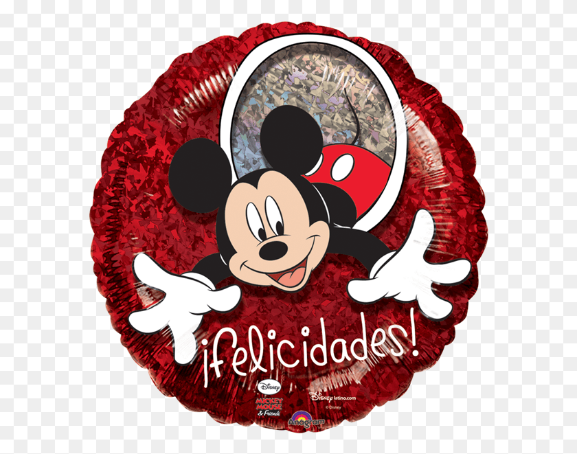 582x601 Descargar Png / Mickey Felicidades Disney, Graphics, Publicidad Hd Png