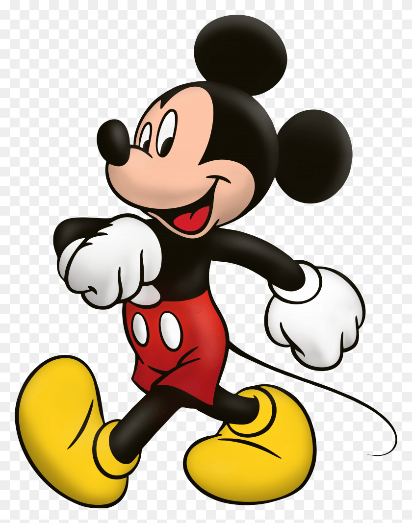 6151x7943 Mickey Head HD PNG Download