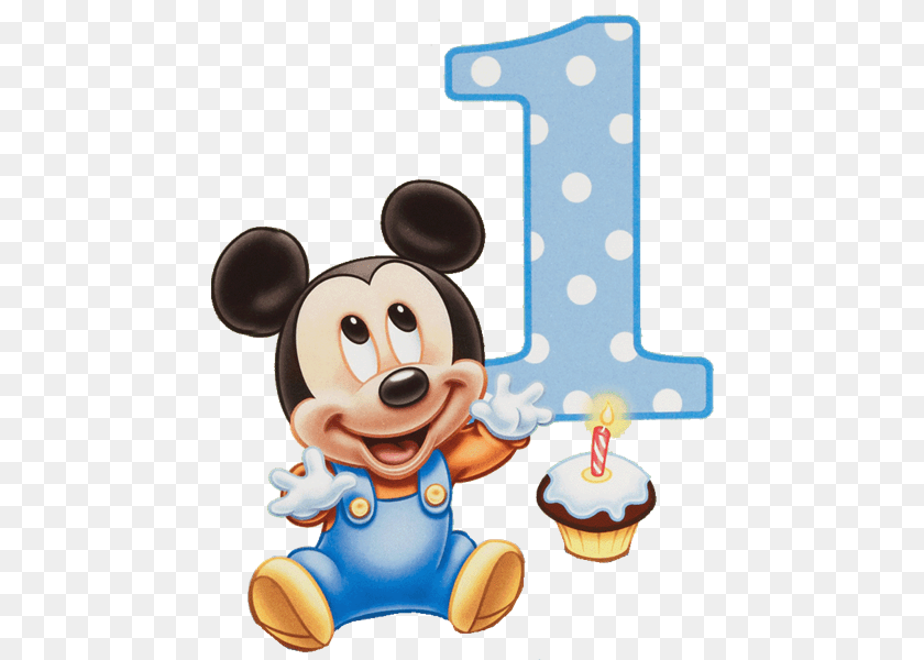 Mickey Mouse Baby Birthday Invitations, Birthday Cake, Food, Dessert, Cream PNG