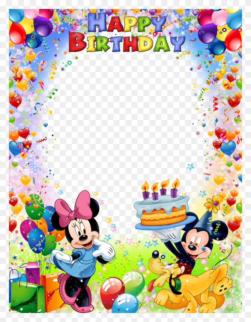 1230x1600 Imágenes De Cumpleaños De Mickey Mouse, Imágenes De Cumpleaños, Gráficos, Papel Hd Png Descargar