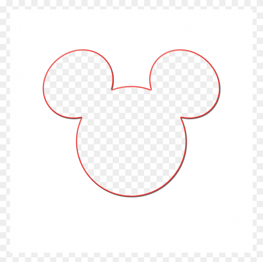 775x775 Mickey Mouse Clip Art Unique Drawing Designs Mickey Mouse Head Clipart, Heart, Mustache HD PNG Download