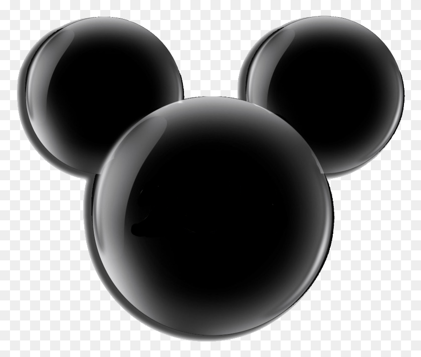 776x653 Mickey Mouse Clipart Black And White Transparent Background Mickey Mouse Head, Sphere, Plant, Fruit HD PNG Download