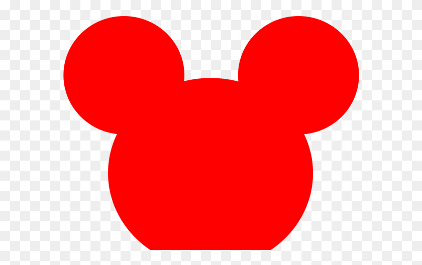 590x468 Orejas De Mickey Mouse Png / Corazón Png