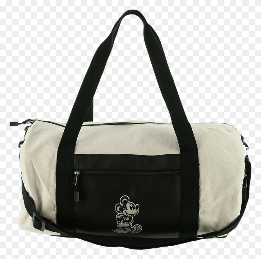 1007x1000 Descargar Png Mickey Mouse Bordado Para Hombre 16 Duffle Bag Disney Duffel Bag, Tote Bag, Canvas, Bolso Hd Png