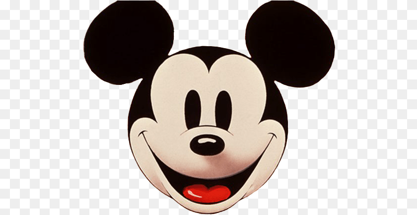509x433 Mickey Mouse Face Color Clipart PNG