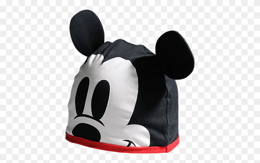 419x469 Mickey Mouse Hat Mickey Mouse Cap, Cushion, Pillow, Person HD PNG Download