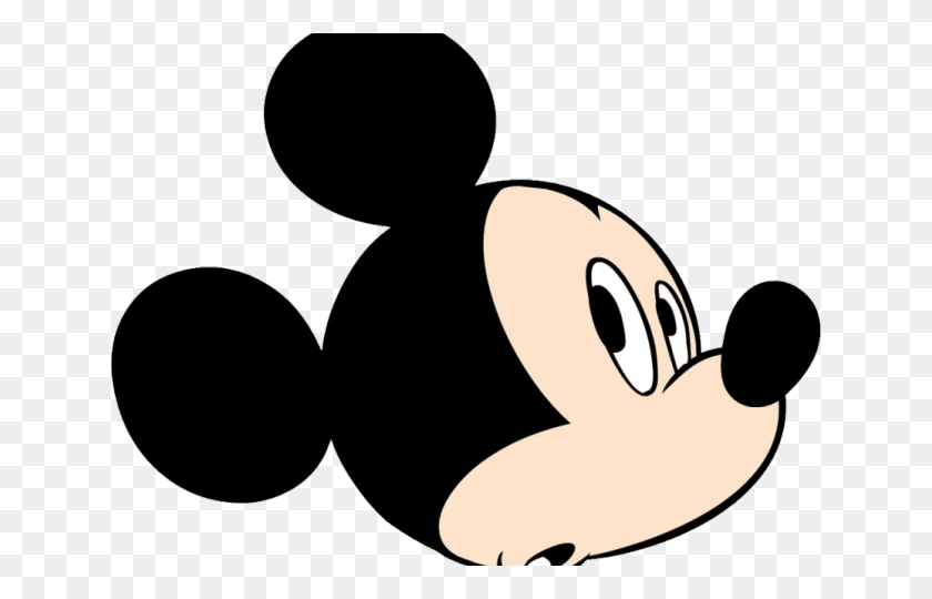 640x480 Mickey Mouse Head Face Of Mickey Mouse, Animal, Text, Stencil HD PNG Download