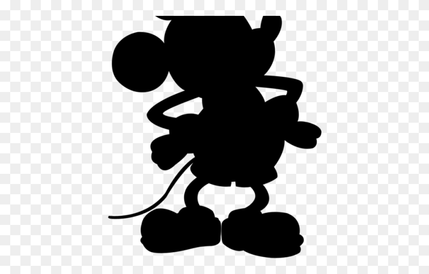 421x476 Mickey Mouse Head Silhouette Mickey Mouse Silhouette Clipart, Gray, World Of Warcraft HD PNG Download