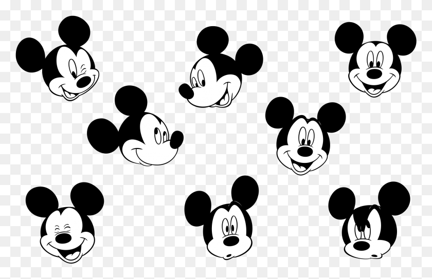 2191x1358 Mickey Mouse Logo Transparent Mickey Mouse Logo, Stencil, Text, Alphabet HD PNG Download
