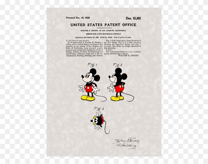 467x601 Descargar Png / Mickey Mouse Mickey Mouse Cartel Original, Anuncio, Volante, Papel Hd Png