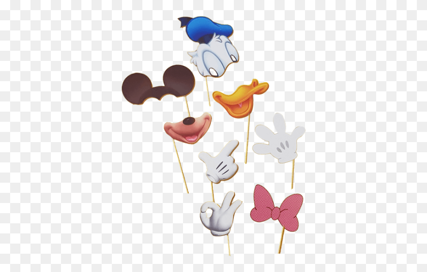 365x476 Mickey Mouse Photo Props, Heart, Sweets, Food HD PNG Download