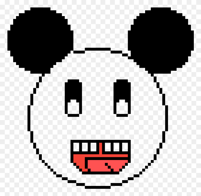 781x757 Mickey Mouse Pixel Art Challenge Accepted, Stage, Logo, Symbol HD PNG Download