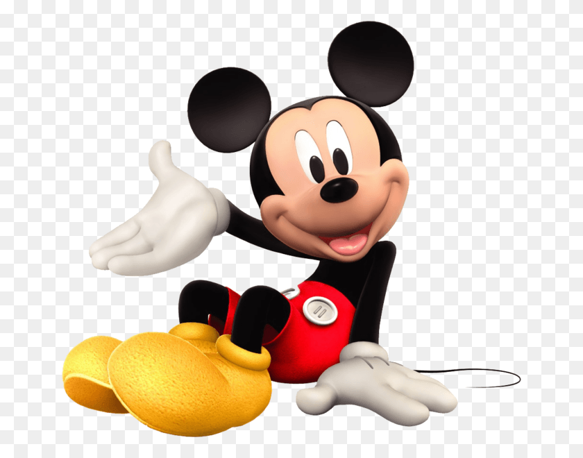 662x600 Mickey Mouse Sentado Mickey Mouse Fondo Transparente, Super Mario, Juguete, Videojuegos Hd Png