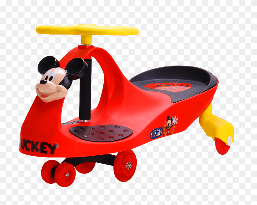 4613x3628 Mickey Mouse Swing Car Features Riding Toy HD PNG Download