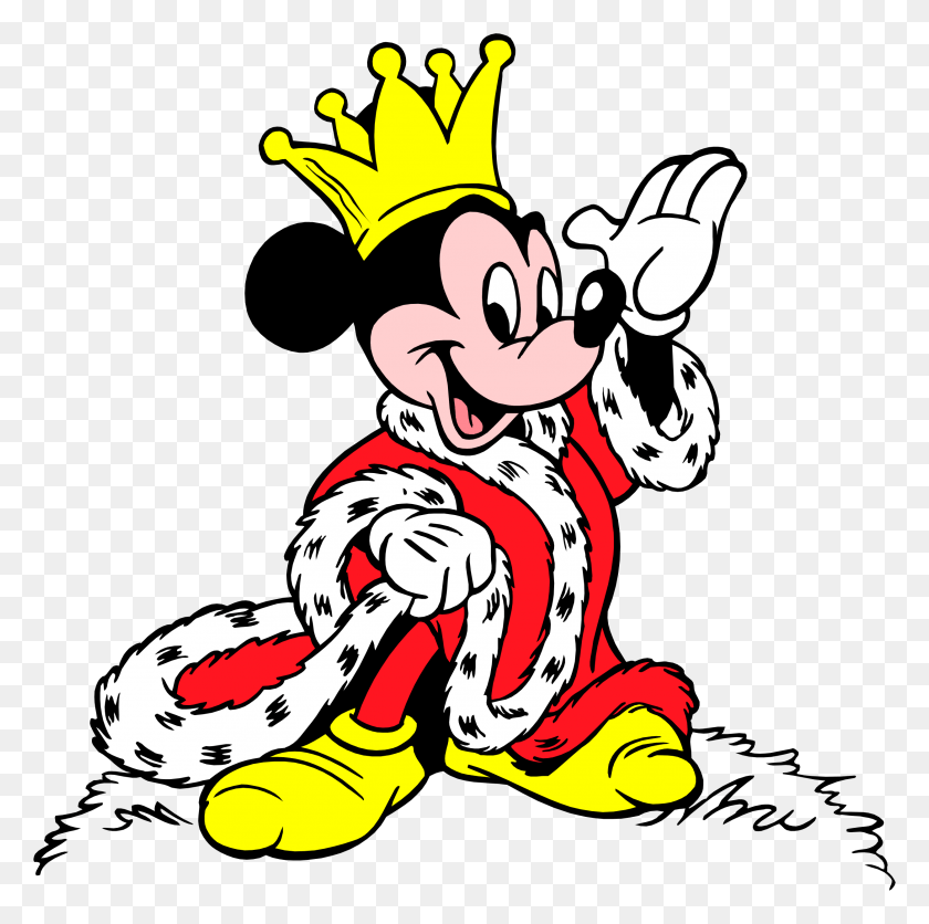 2502x2490 Mickey Rei Mickey Mouse King, Persona, Humano, Artista Hd Png