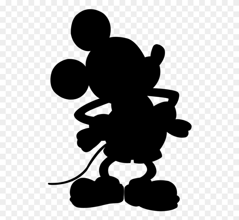 508x713 Mickey Silhouette Photos Mickey Mouse Silhouette, Gray, World Of Warcraft HD PNG Download