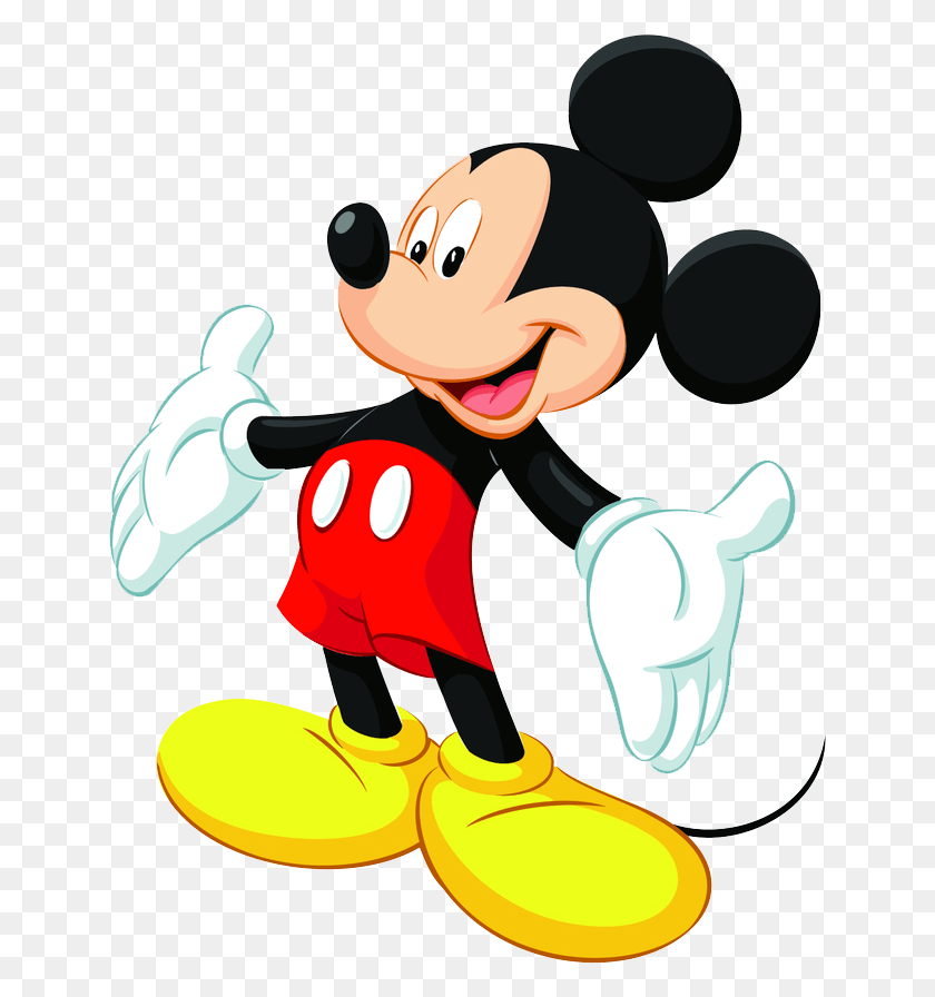 645x836 Descargar Png Mickey Translúcido Clipart Mickey Mouse, Artista, Ropa, Vestimenta Hd Png