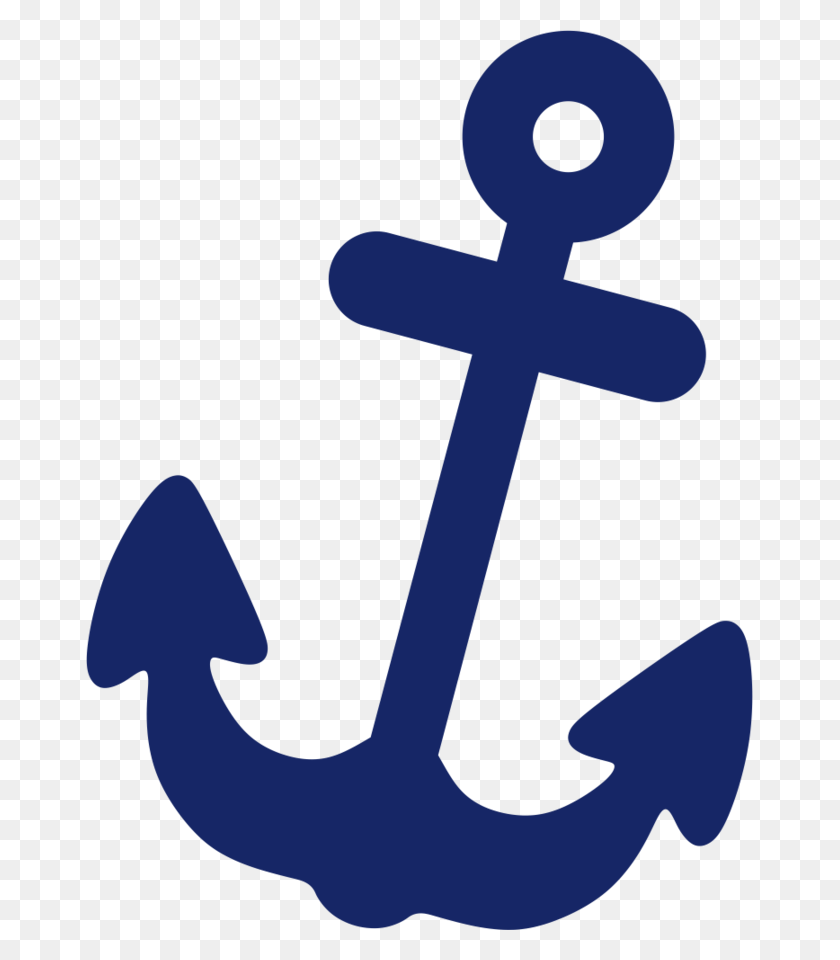 667x900 Mickey Vector Anchor Nautical Mickey Mouse Silhouette Clipart, Hook, Cross, Symbol HD PNG Download
