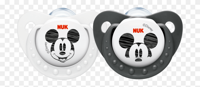 699x306 Mickeyminnie Mouse Silicone Soothers 2pk Size Mickey Silicone Sleep Time Soother 0, Logo, Symbol, Trademark HD PNG Download