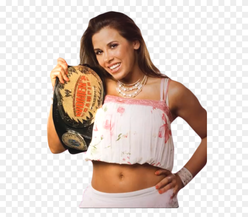 562x674 Mickie James Wwe Victoria Vs Mickie James, Person, Human, Blouse HD PNG Download