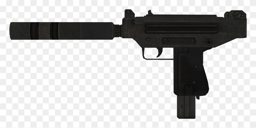 2485x1152 Микро 9-Мм Модель Огнестрельного Оружия, Пистолет, Оружие, Вооружение Hd Png Скачать