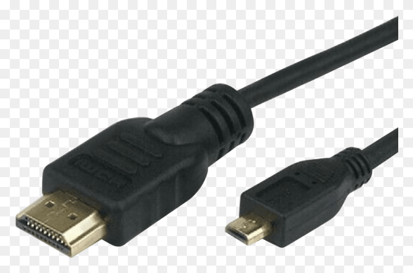 883x561 Micro Hdmi To Hdmi Cable Hdmi Kablo Telefon, Adapter, Plug, Person HD PNG Download