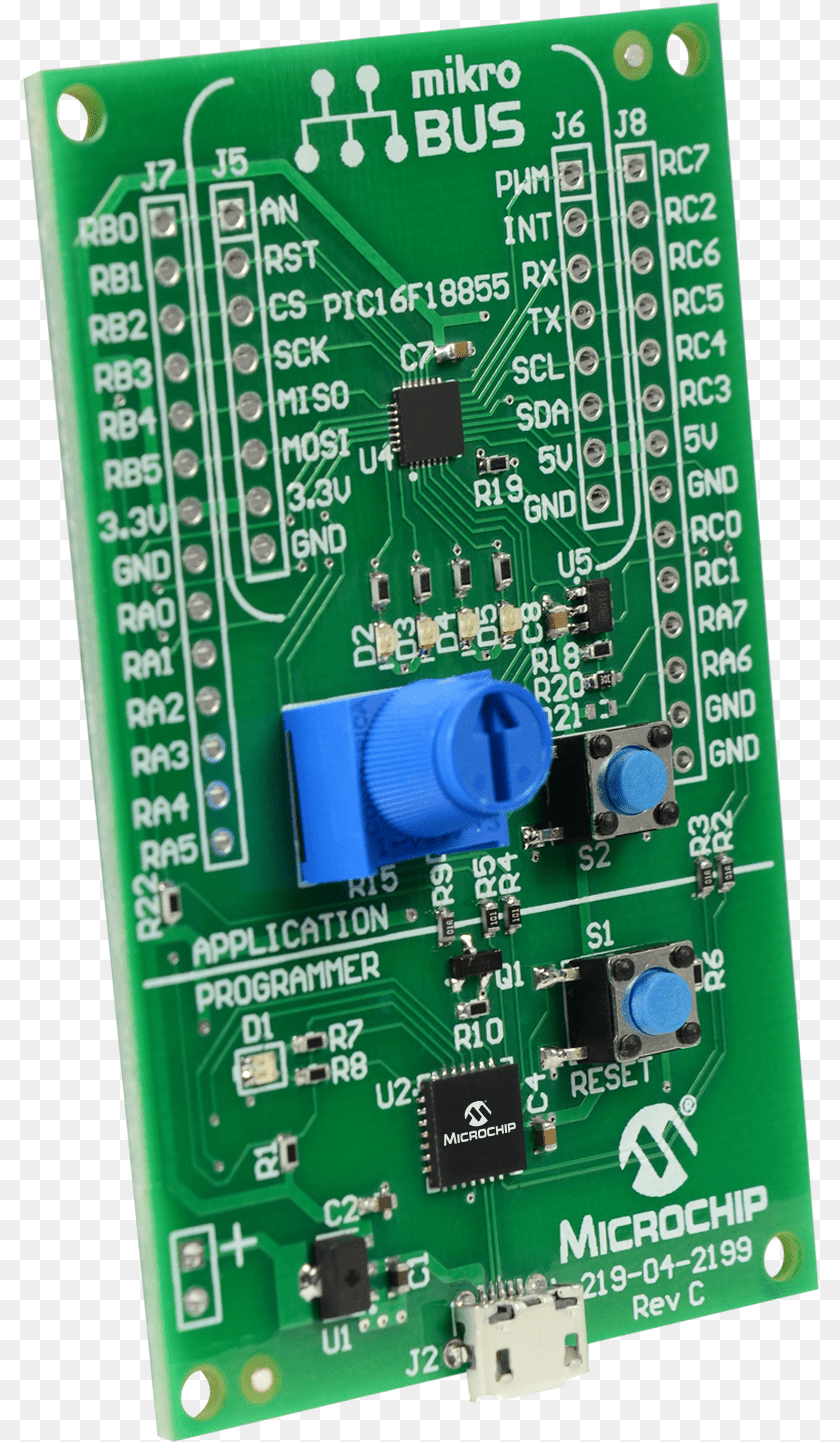 797x1442 Microchip Xpress Development Board, Electronics, Hardware, Printed Circuit Board, Mobile Phone Transparent PNG