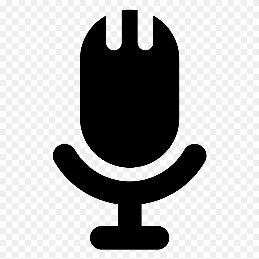 500x782 Microphone Vector Icon Emblem, Gray, World Of Warcraft HD PNG Download